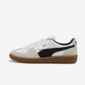 彪马 男女耐磨透气舒适低帮板鞋 正品 Puma Palermo Lth 396464