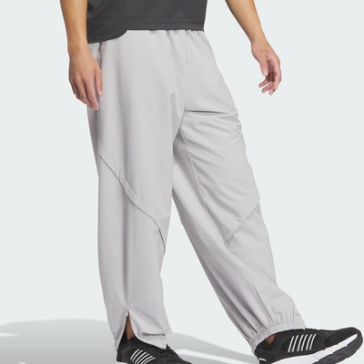 阿迪达斯男宽松透气束脚运动长裤