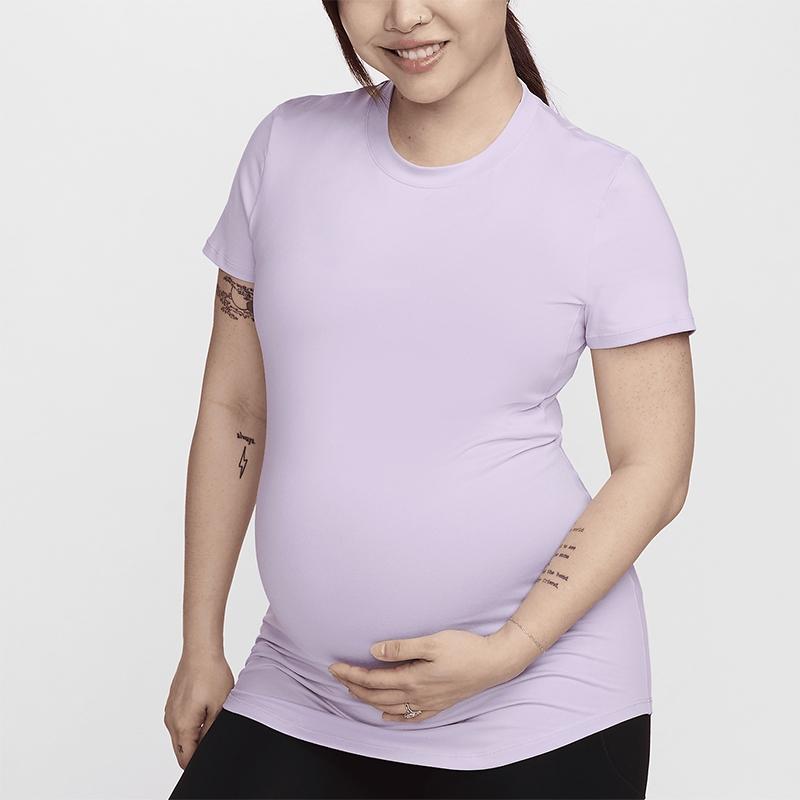 Nike耐克女装 日常生活孕妈妈运动休闲短袖T恤 FN5002-512