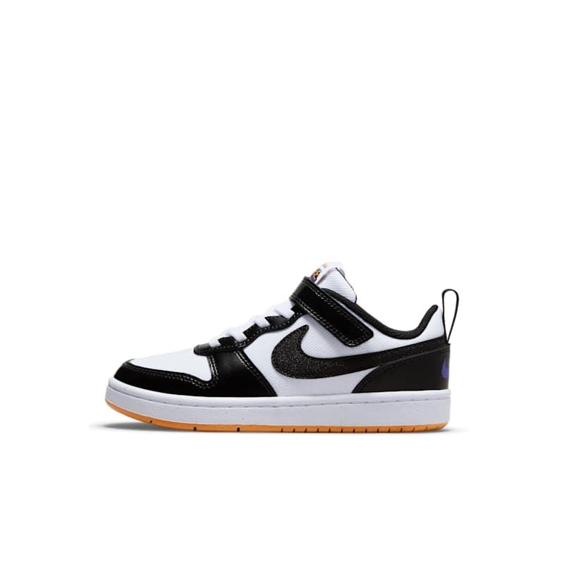 NIKE耐克中童鞋 COURT BOROUGH LOW 2运动鞋复古休闲鞋DN1229-100