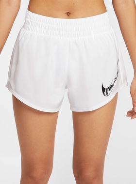 NIKE耐克女裤 时尚简约舒适透气休闲运动短裤FV6365-100