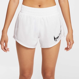 NIKE耐克女裤 时尚简约舒适透气休闲运动短裤FV6365-100