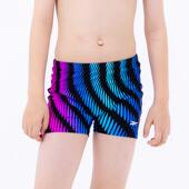 游泳运动健身训练比赛平角泳裤 reebok 锐步男童 42R10510B