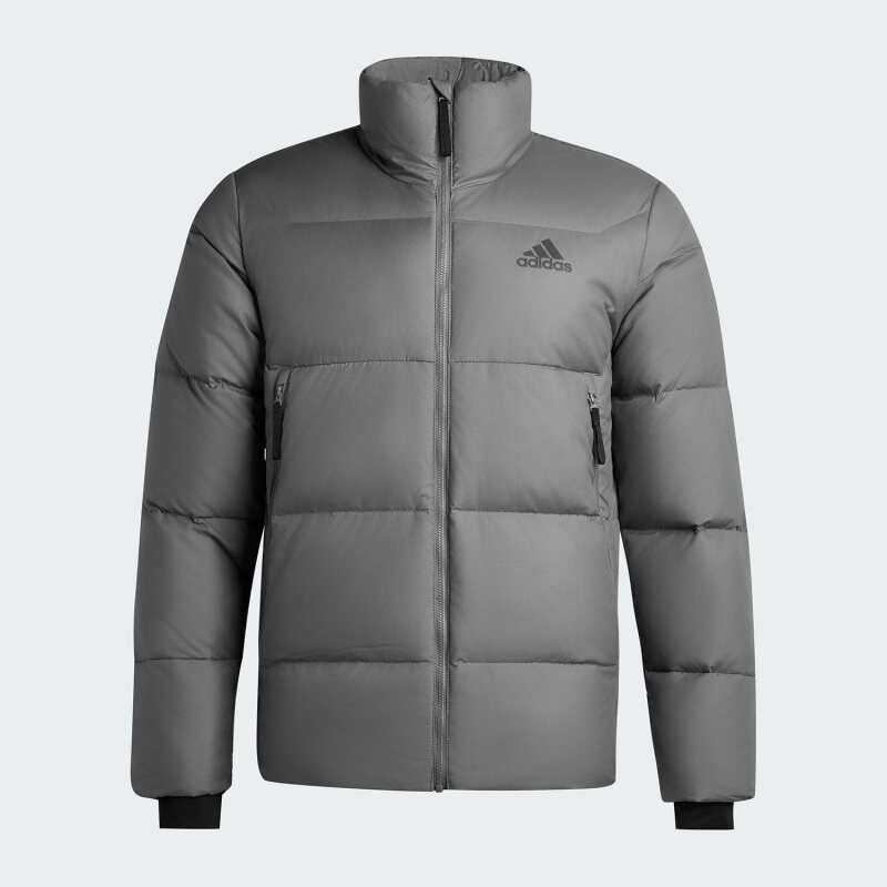 阿迪达斯男女保暖立领羽绒服