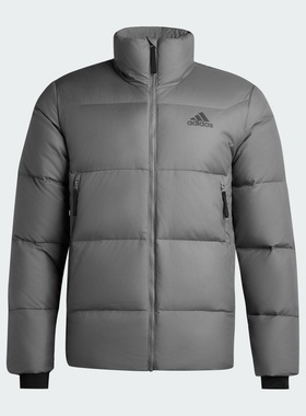 Adidas阿迪达斯男女装 运动休闲保暖简约立领羽绒服KF6761