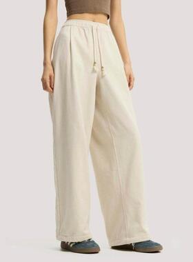 Adidas三叶草女裤 时尚潮流百搭宽松运动长裤KT3138 KT3139