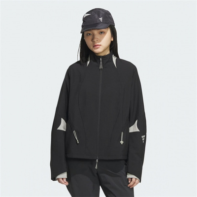 阿迪达斯女装立领夹克外套