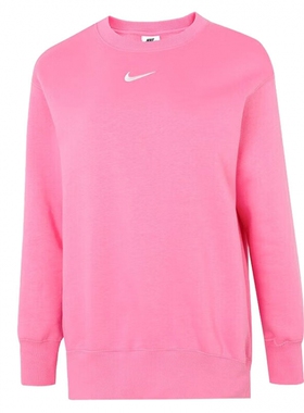 Nike耐克女装 休闲针织圆领运动卫衣套头衫 DQ5734-684-633