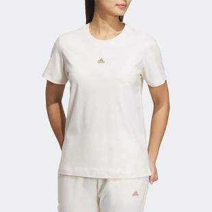 adidas/阿迪达斯女装 圆领运动休闲短袖T恤 IP3949 JX5326 JX5327