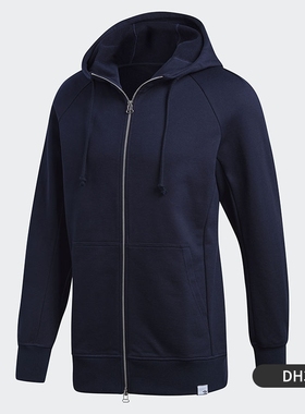 Adidas/阿迪达斯正品三叶草男子XBYO联名连帽运动休闲外套 DH3381