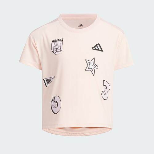 adidas阿迪达斯童装 舒适百搭柔软短袖T恤 JM3437 JM3438 JM3440