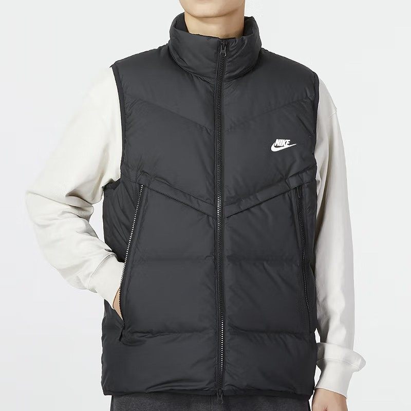 Nike/耐克正品冬季新款男子运动保暖防风立领羽绒马甲 DV1136-010