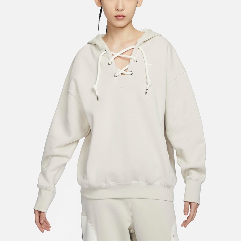 Nike耐克女装 时尚潮流绑带连帽套头衫卫衣 FN1917-072