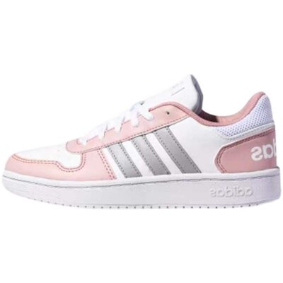 adidas皮面系带女子低帮