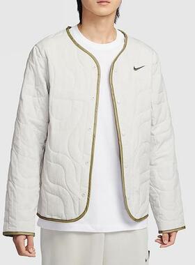 NIKE耐克男装 时尚简约百搭舒适运动休闲薄棉夹克外套HV8204-072