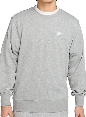 Nike耐克男装 时尚运动休闲简约圆领卫衣套头衫FN3889-063