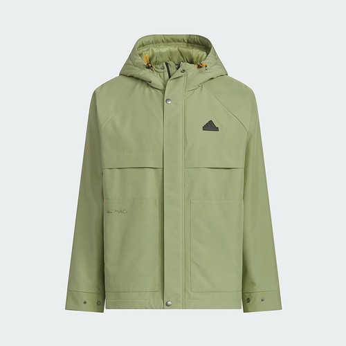 adidas阿迪达斯运动连帽梭织夹克