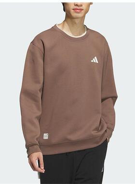 adidas阿迪男装 简约时尚舒适百搭日常休闲圆领卫衣JM3411 JM1003