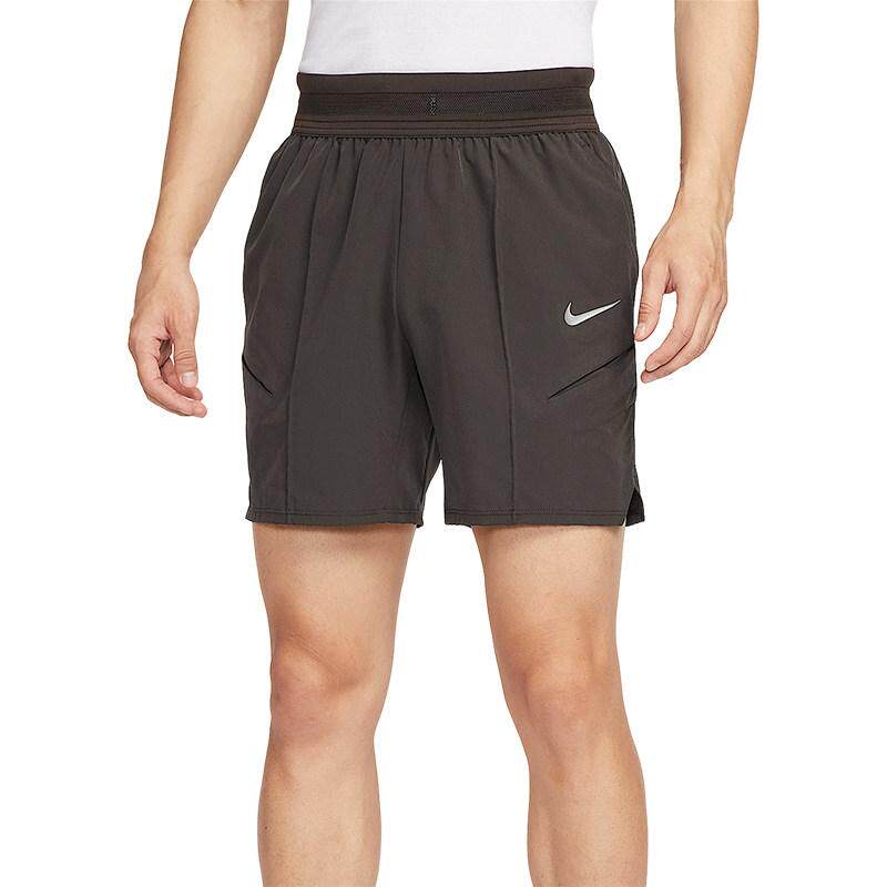 Nike耐克 Dri-Fit男子舒适透气经典网球运动休闲短裤HM6741-220 - 实物图