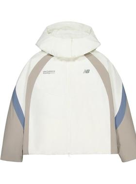 NEW BALANCE新百伦女装潮流时尚简约百搭连帽夹克外套NQE47122-IV
