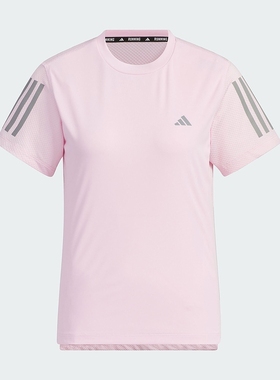 adidas阿迪达斯女装 跑步休闲圆领短袖T恤JF1478 JY7650 H18592