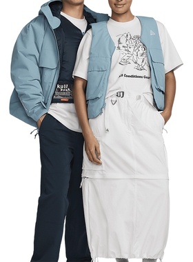 NIKE耐克男女装 户外运动时尚保暖双面穿单马甲FV8695-464