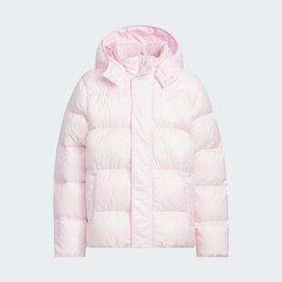 断码清仓/adidas三叶草童装 潮流时尚休闲可拆卸连帽羽绒服KH1796