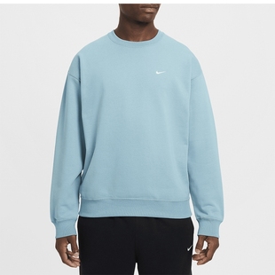 Nike耐克男装 464 刺绣圆领套头宽松休闲保暖卫衣DX1361