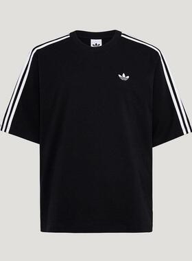 adidas三叶草男装 经典休闲圆领短袖T恤KG6331KG6332KG6333KG6334