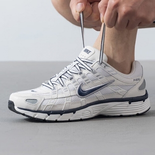 Nike耐克男女鞋 P-6000白银低帮复古休闲运动跑步鞋 CD6404-018