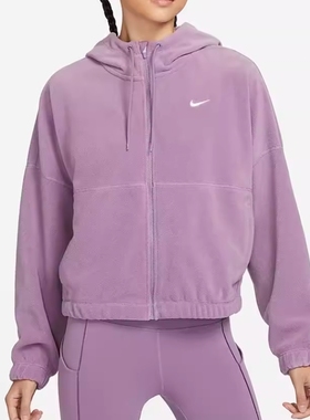 Nike/耐克 女 外套秋冬季新款连帽加绒保暖休闲夹克 FB5639-536