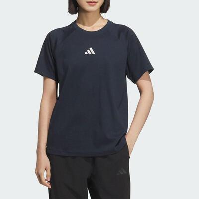 Adidas阿迪达斯女装 日常穿搭运动休闲百搭短袖T恤 KC0089 FT7941