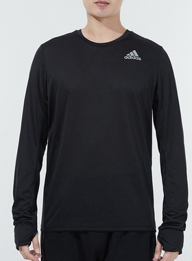 Adidas/阿迪达斯男装 运动休闲套头长袖T恤H58590 JE6097 JN9450