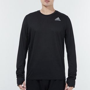 Adidas/阿迪达斯男装 运动休闲套头长袖T恤H58590 JE6097 JN9450