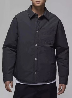 NIKE耐克JORDAN外套男新款翻领时尚排扣运动夹克 FV7433-045