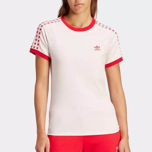 adidas阿迪达斯运动圆领T恤