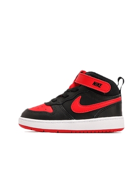 Nike/耐克 COURT BOROUGH MID 2 婴幼童休闲运动鞋CD7784-003-100