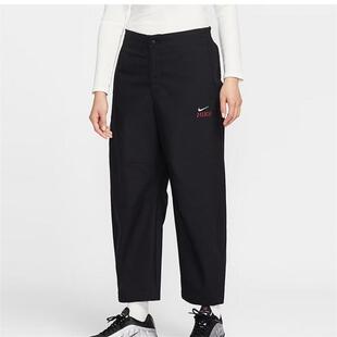 Nike耐克 女子潮流舒适时尚经典百搭直筒休闲九分长裤IQ3824-010