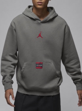 Nike/耐克Jordan男子加绒连帽保暖运动卫衣套头衫HV5046-029-045