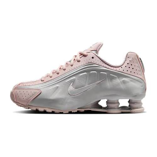 Nike耐克女鞋 Shox R4时尚百搭缓震运动休闲跑步鞋AR3565-600