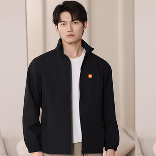 小米工作服秋冬季冲锋衣定制印logo4s店销售企业服装男女夹克外套