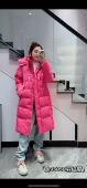 金影奇95050大码 棉衣 新款 羽绒服女胖MM长款 90白鸭绒棉袄200斤女装