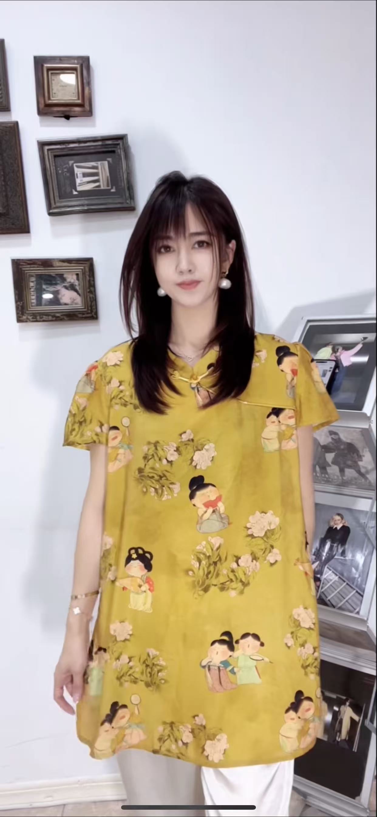 珂颖大码小衫上衣衬衫国风衬衣打底衫胖mm200斤加肥加大新款女装