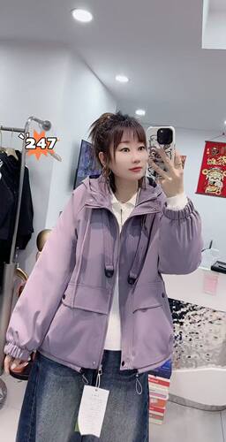麻之味247大码棉服女胖mm收腰连帽棉袄200斤女装新款上衣外套秋冬