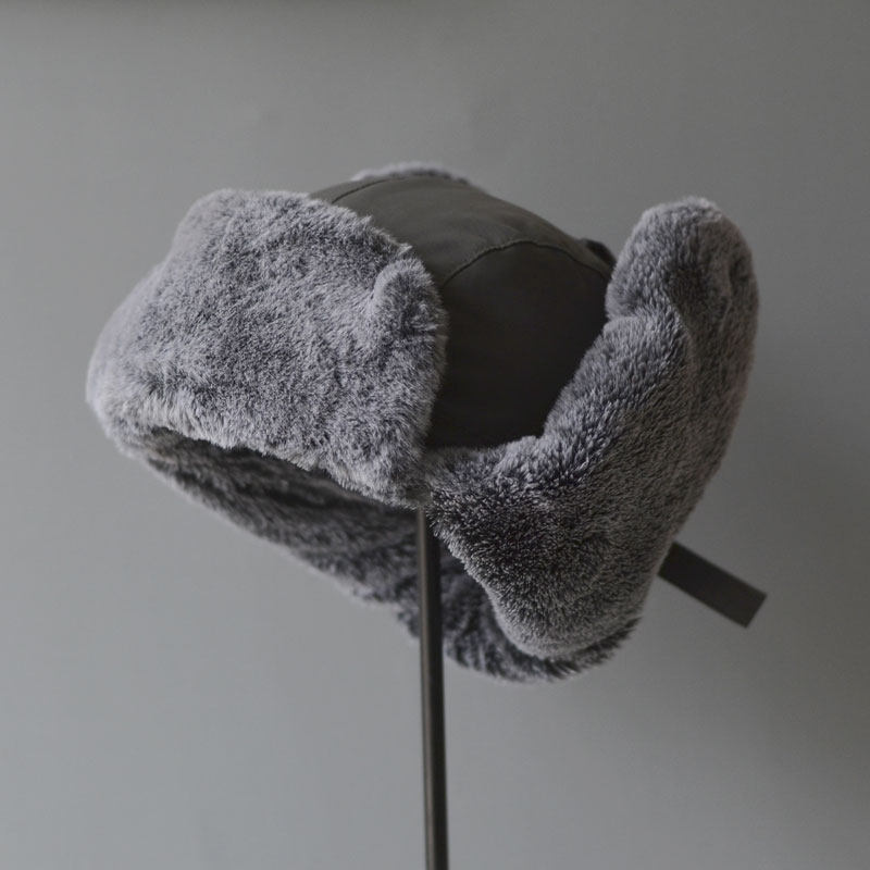 加绒加厚防水雷锋帽男女冬季ins日系骑行防风护耳护颈保暖滑雪帽