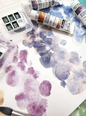 进口德国史明克苔原森林系列 分层色 沉淀色 限定色分装 水彩颜料