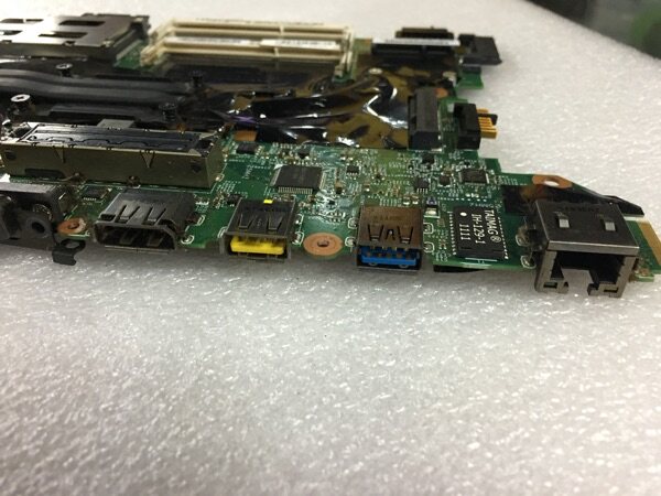 thinkpad t420s 主板 板载cpu i5-2520 集成显卡 实物图 拆机