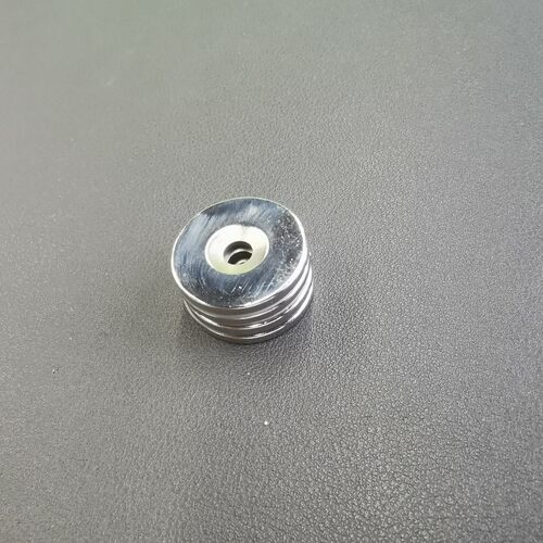 钕铁硼圆形沉孔强磁钢25X3孔5MM 稀土永磁王强磁铁D25*3孔5MM