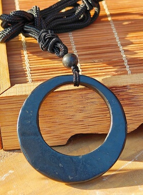shungite womenneck次石墨吊坠高古玉怀古古玉吊坠