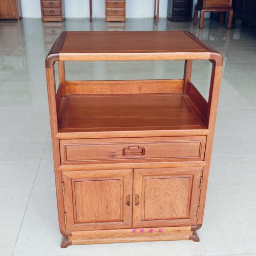 60收纳小柜子红木菠萝格小柜